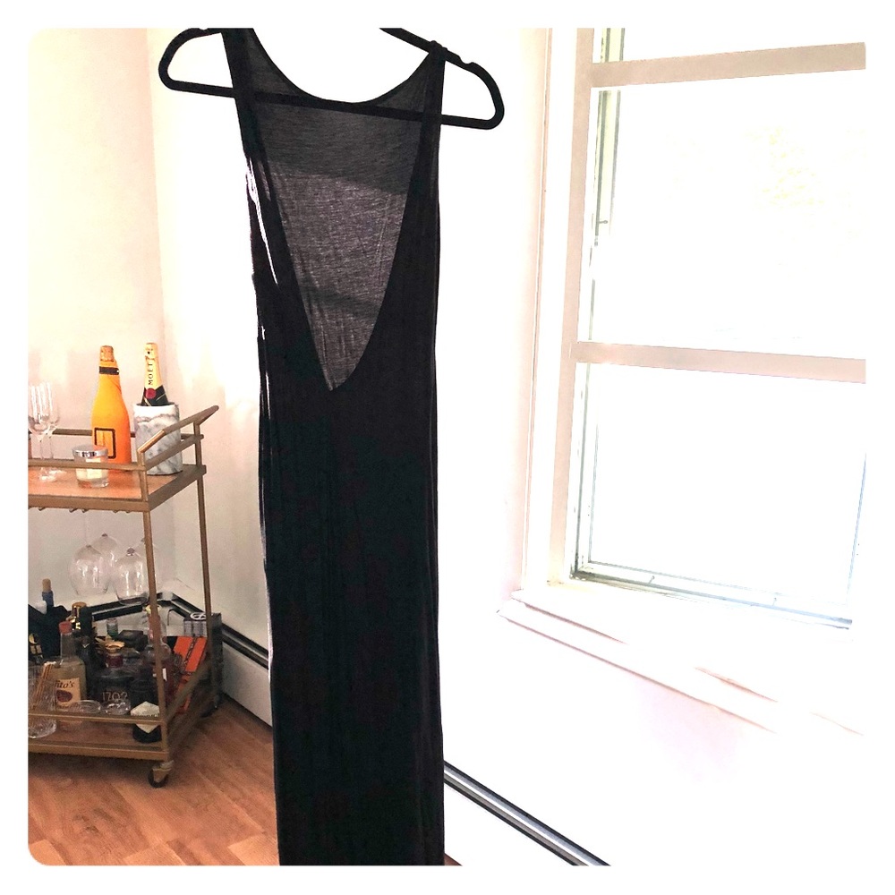 American apparel black maxi S